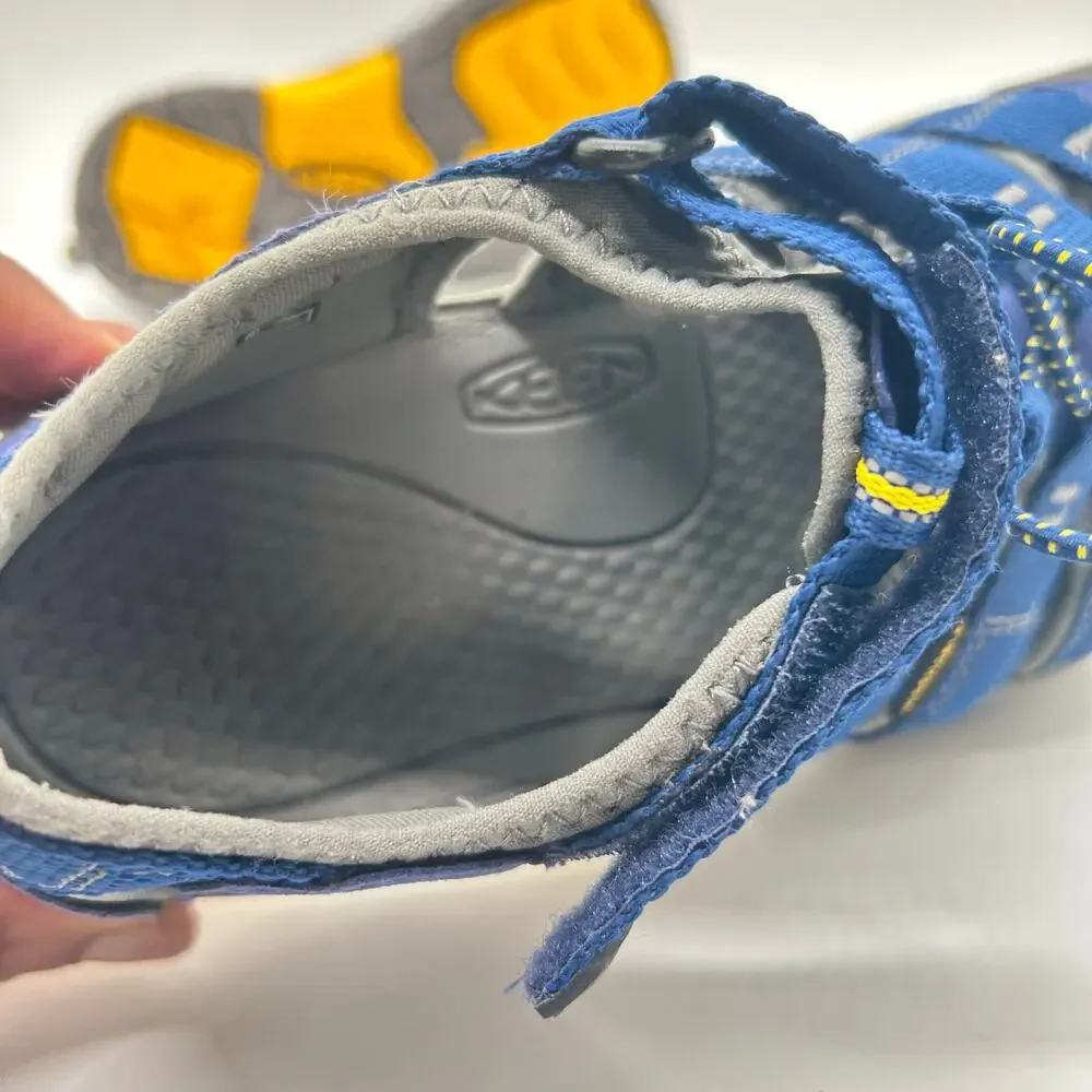 Preowned Keen Newport‎ H2 Blue Gray Outdoor Hiking Water Shoes Women 5